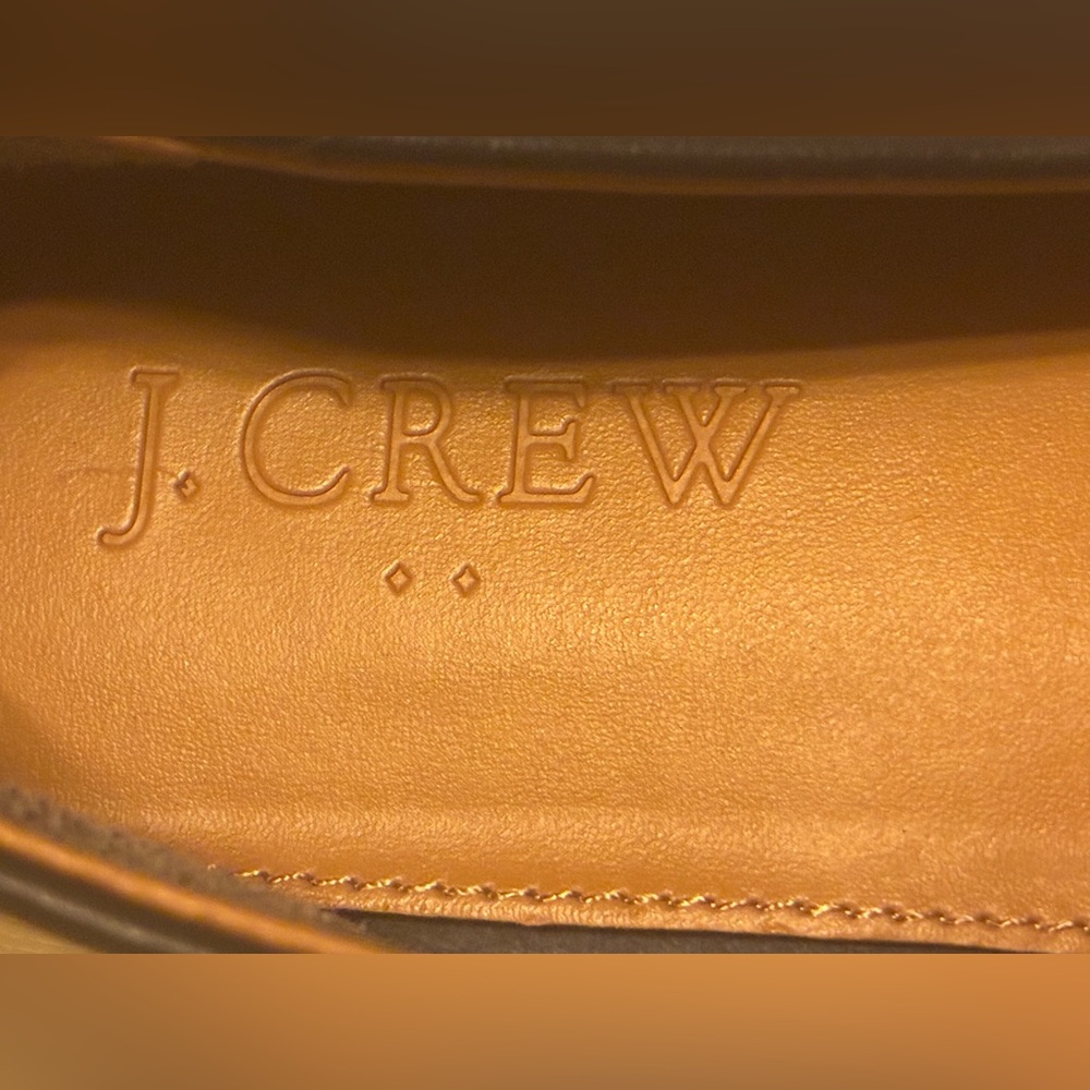 Navy J Crew Flats - Picture 3 of 8